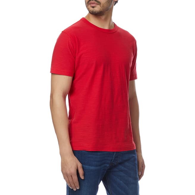 Diesel Red Terrence Cotton T-Shirt