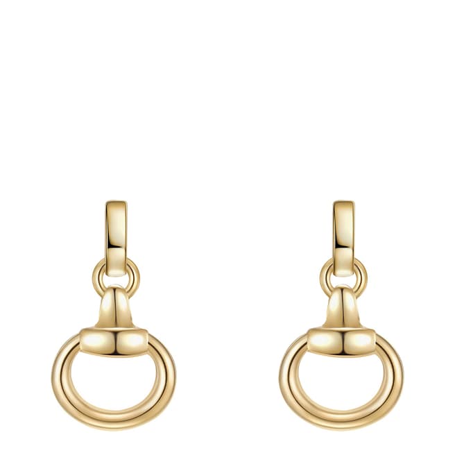 Tassioni Gold Link Earrings
