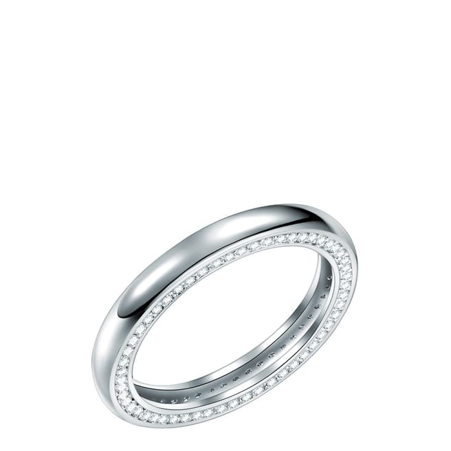 Lindenhoff Silver Crystal Ring