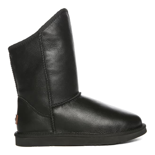 Australia Luxe Collective Black Cosy Short Nappa Ankle Boots