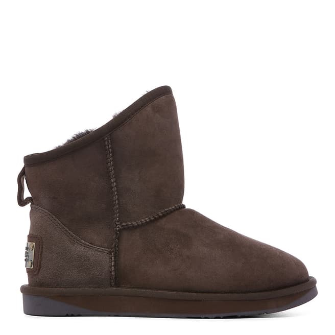 Australia Luxe Collective Chocolate Cosy X Short Ankle Boots