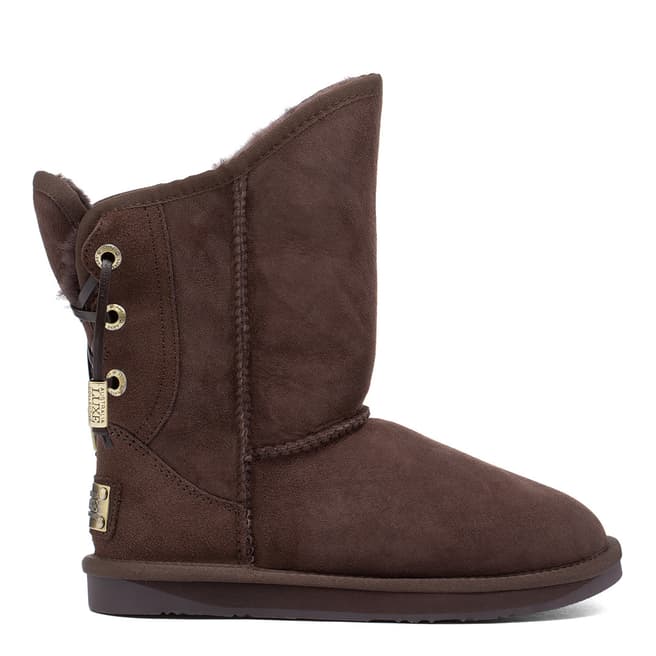 Australia Luxe Collective Choc Dita Short Ankle Boots