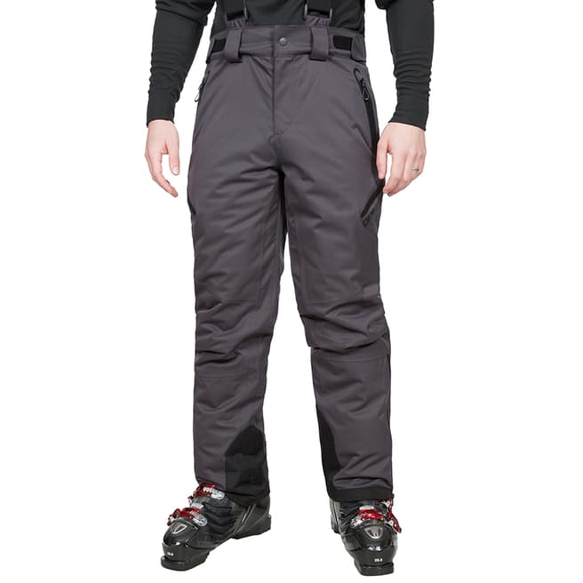 DLX Men's Dark Grey Kristoff Ski Pants