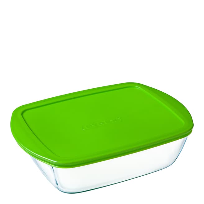 Pyrex COOK&STORE Rectangular Dish with Lid, 2.5L