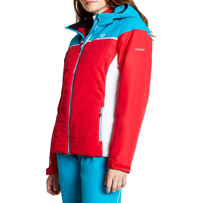 Dare2B Red/White Waterproof Jacket