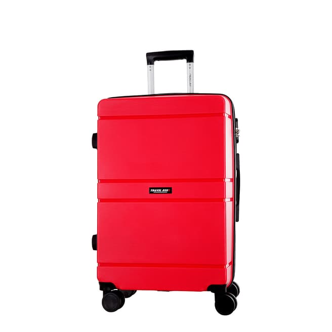 Travel One Red Caminera 8 Wheel Suitcase 50cm