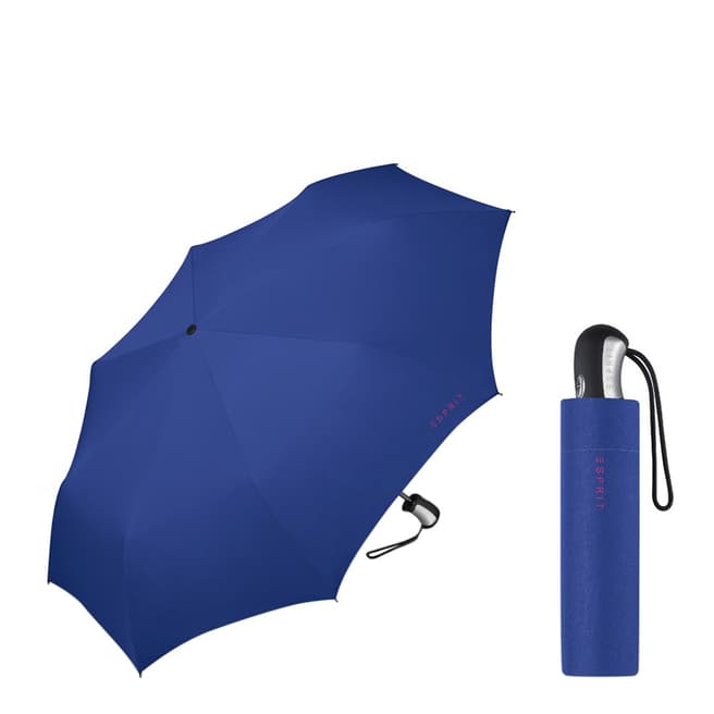Esprit Blue Classic Folding Umbrella