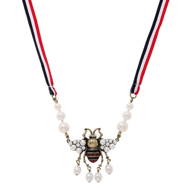 Amrita Singh Multi Bee Pendant Necklace