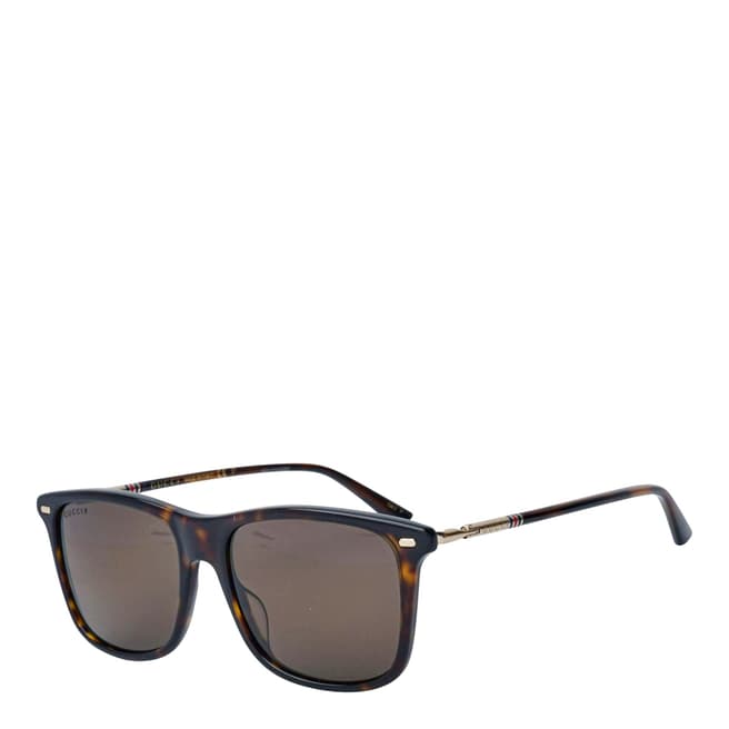 Gucci Unisex Brown Gucci Sunglasses 54mm