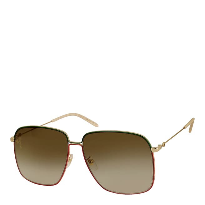 Gucci Women's Brown Gucci Sunglasses 61mm