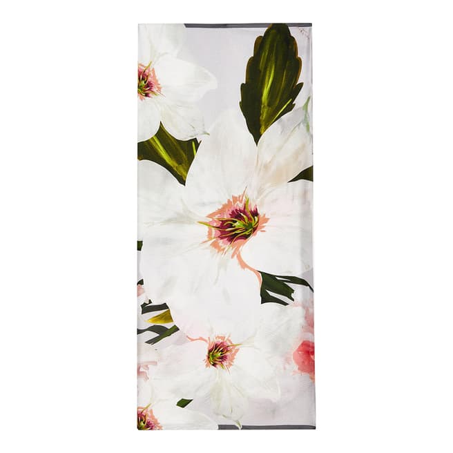 Ted Baker White Chatsworth Bloom Cape Scarf
