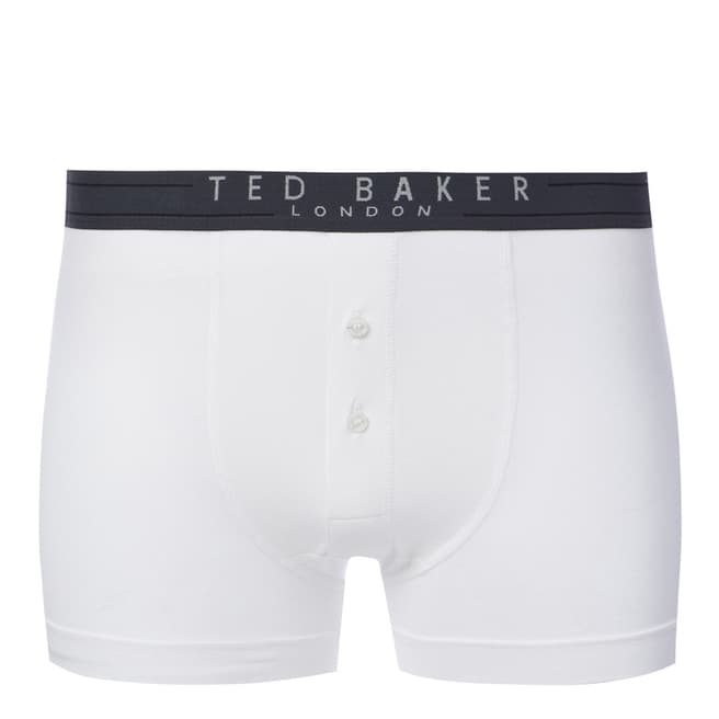 Ted Baker White Watchme Button Front Trunk