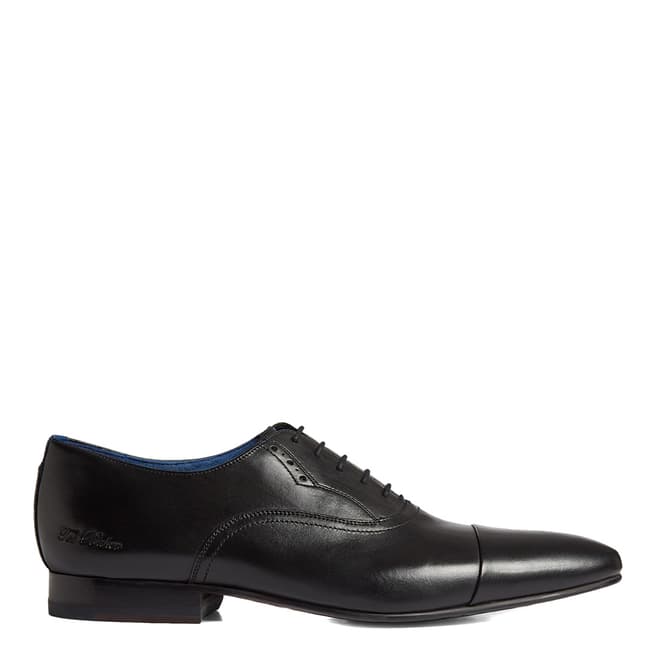 Ted Baker Black Murain Leather Oxford Shoes