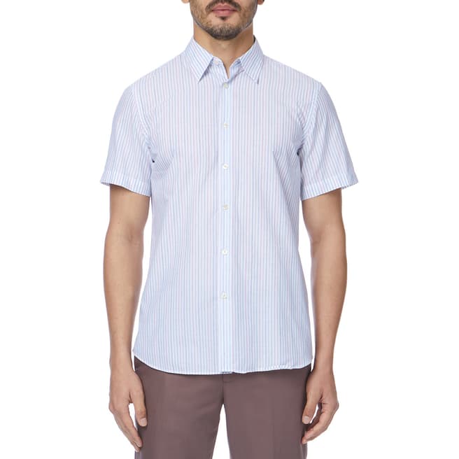 PAUL SMITH Multi Stripe Tailored Fit Cotton Shirt
