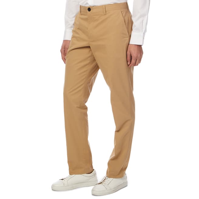 PAUL SMITH Beige Tapered Fit Chinos