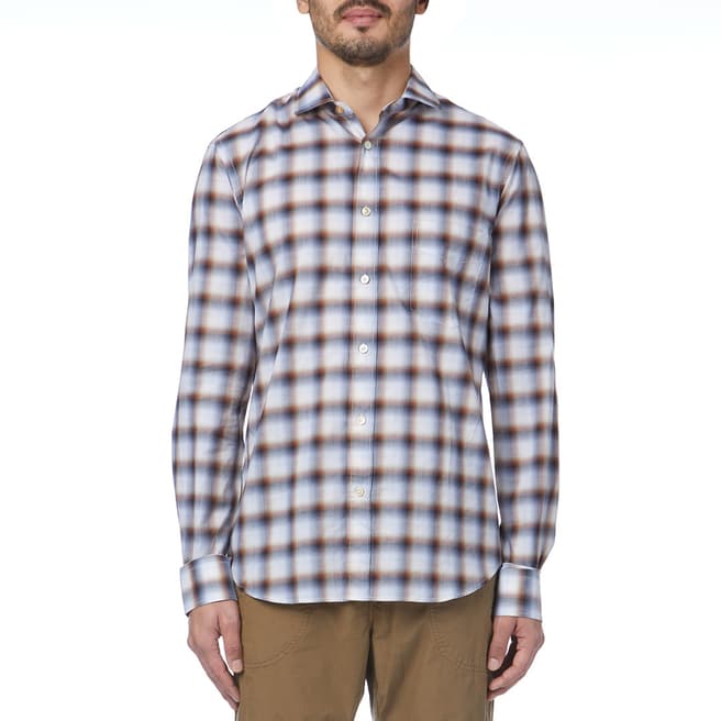 PAUL SMITH Multi Check Formal Tailored Fit Shirt
