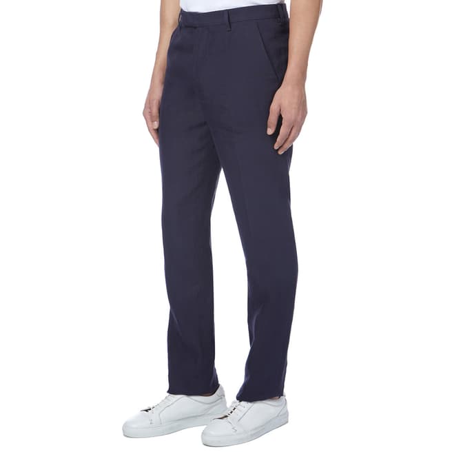 PAUL SMITH Navy Slim Fit Trousers