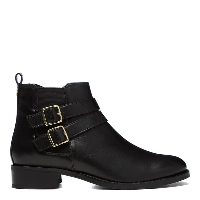 Carvela Black Tempo Leather Ankle Boots