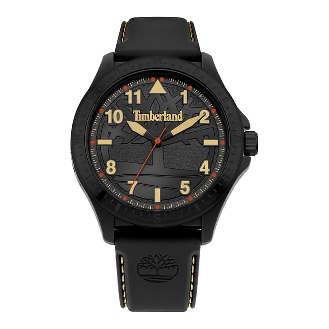 Timberland Black Glenburn Silicone Watch