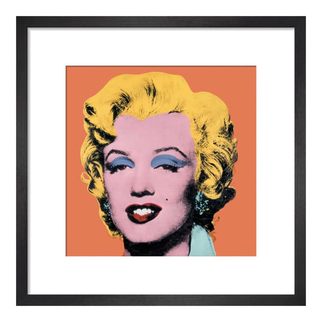 Andy Warhol Shot Orange Marilyn, 1964 Framed Print, 30x30cm