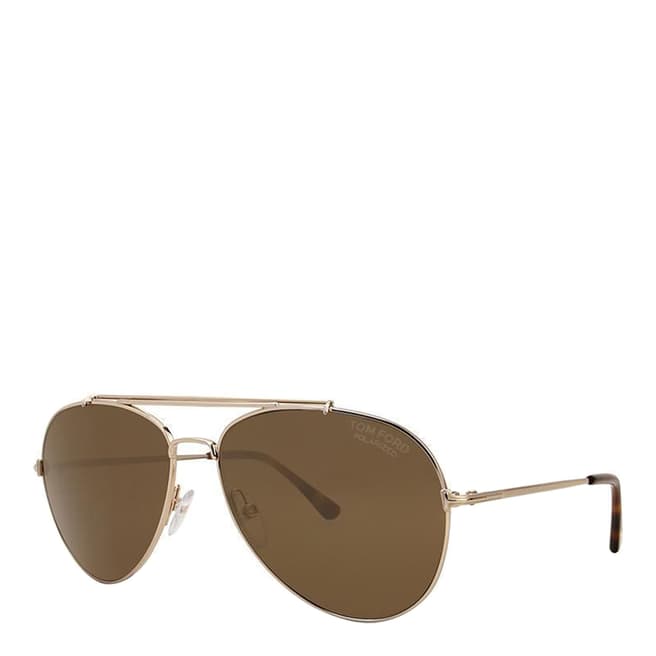Tom Ford Men's Brown Tom Ford Sunglasses 58mm