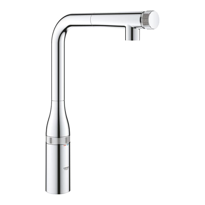 GROHE Essence Chrome SmartControl  L-Spout Pull-Out Sink Mixer