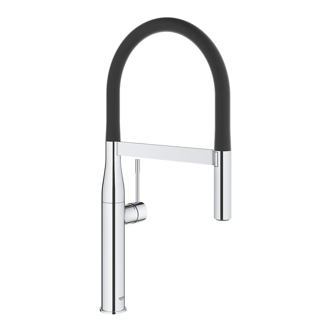 GROHE Essence Chrome Professional Spray Single-Lever Sink Mixer