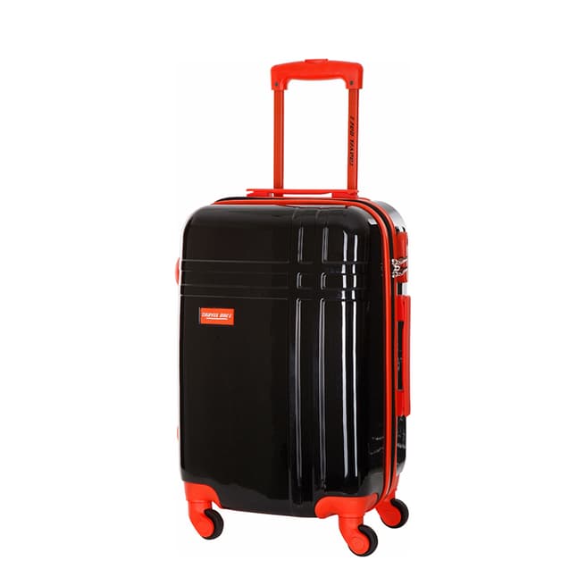 Travel One Black Broadwood 8 Wheel Suitcase 62cm