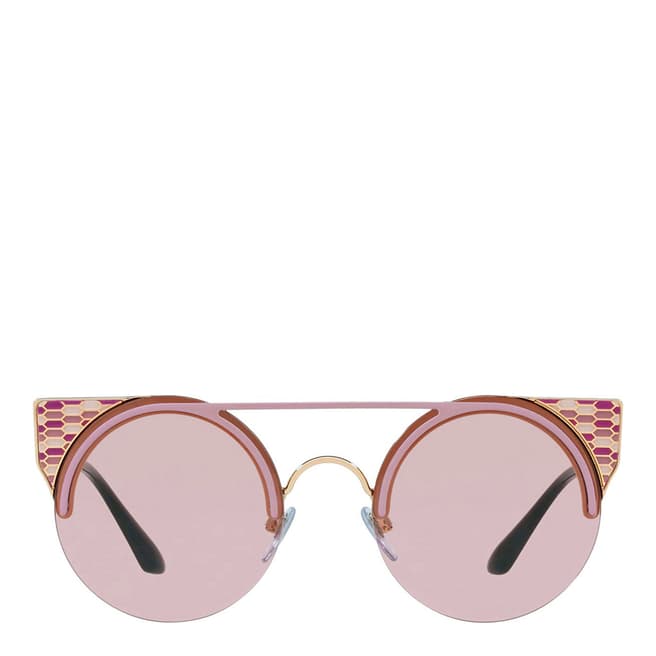 Bvlgari Women's Violet/Pink Bvlgari Sunglasses 54mm