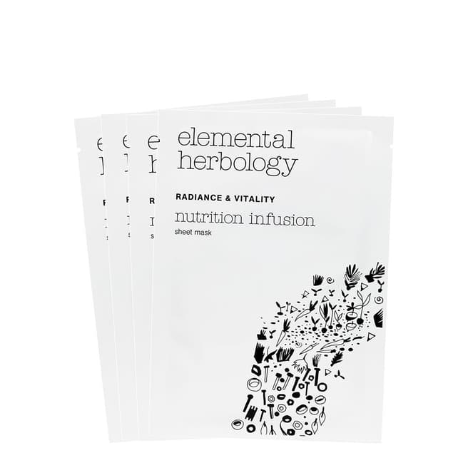 Elemental Herbology Nutrition Infusion Sheet Masks