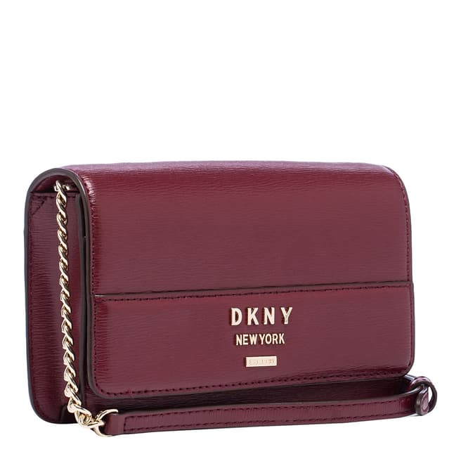 DKNY Blood Red Ava Wallet Bag