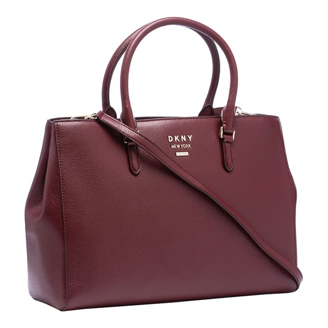 DKNY Blood Red Whitney Work Tote