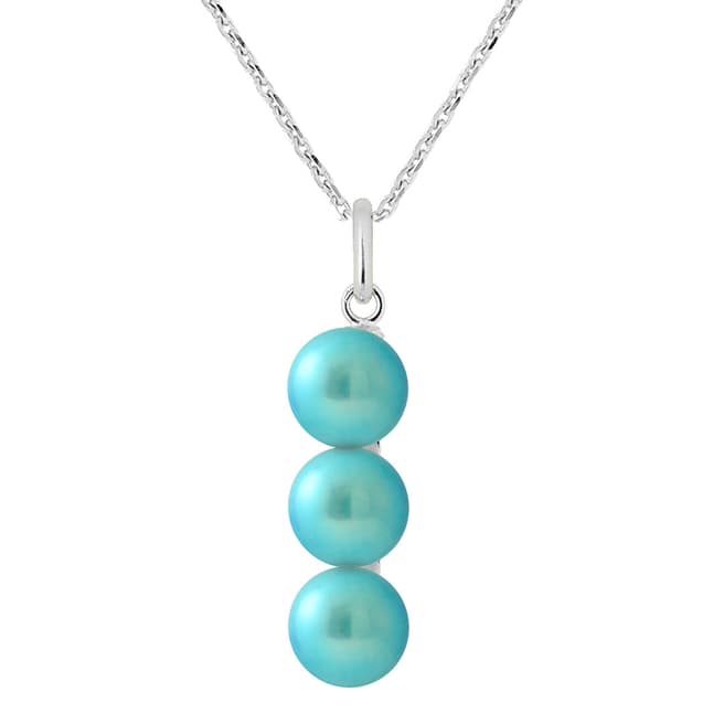 Manufacture Royale Silver/Turquoise Pearl Necklace