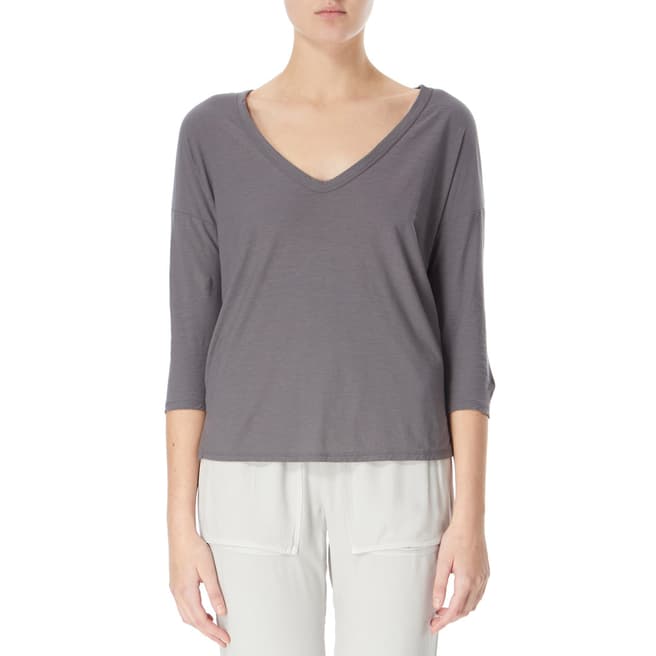 James Perse Relax Fit V Neck Tee