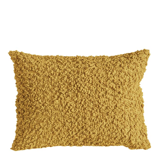 Gallery Living Cotton Boucle Cushion Ochre  400x600mm