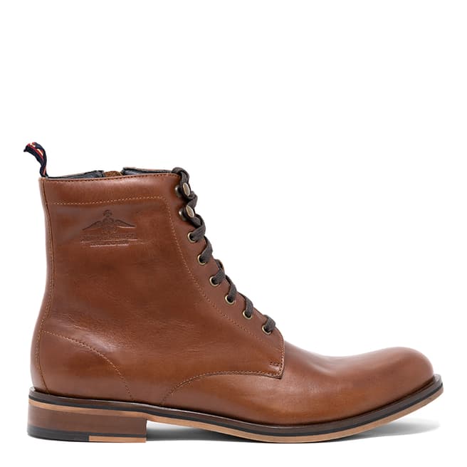 Thomas Partridge Tan Leather Linton Boots