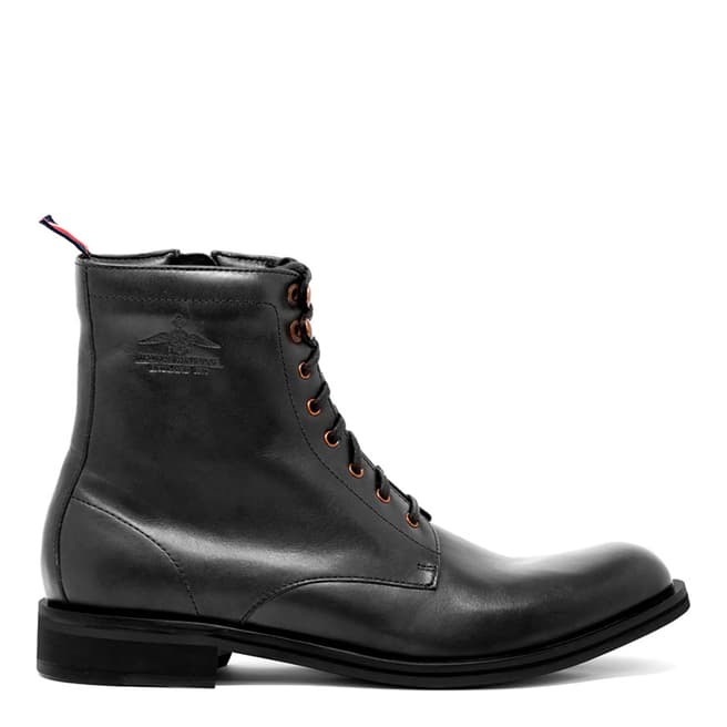 Thomas Partridge Black Leather Linton Boots