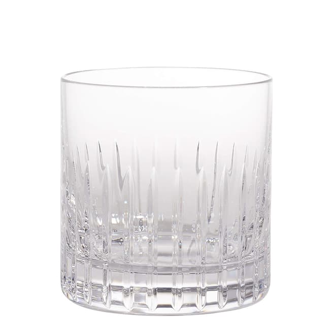 Soho Home Set of 6 Roebling Cut Crystal Rocks Glasses