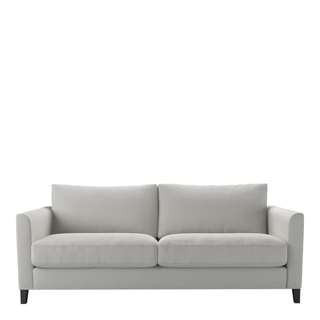 sofa.com Izzy 3 Seat Sofa in Alabaster Brushed Linen Cotton