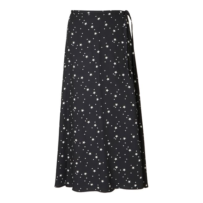 Baukjen Black/White Luna Wrap Skirt 