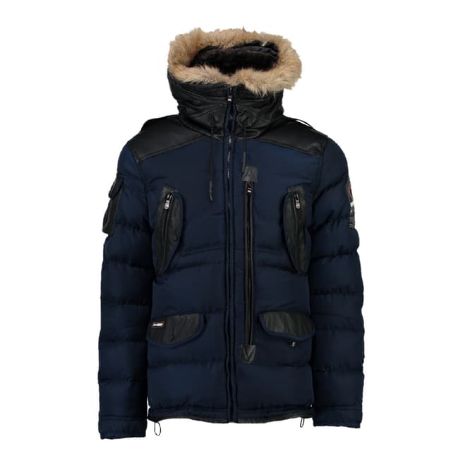 Geographical Norway Navy Buckleburry Parka