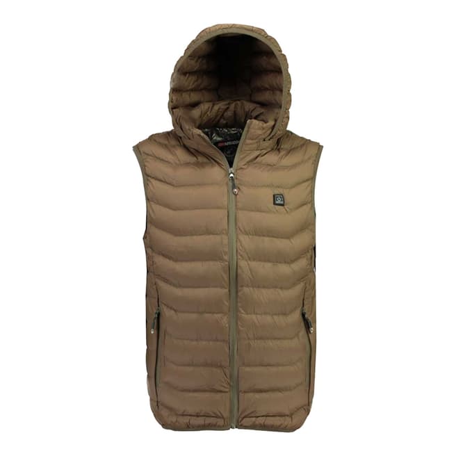 Geographical Norway Khaki Warmup Vest