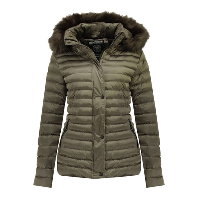 Geographical Norway Taupe Darmon Jacket