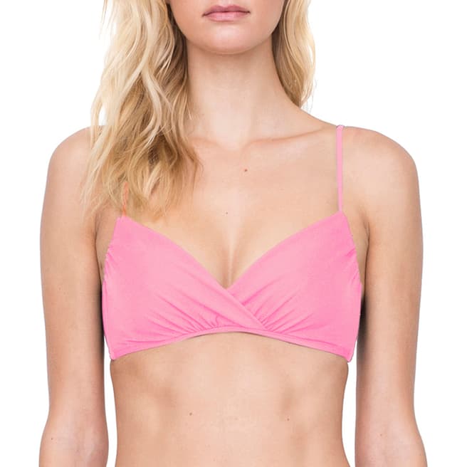 Gottex Coral New Underwire  Surplice Bikini Top