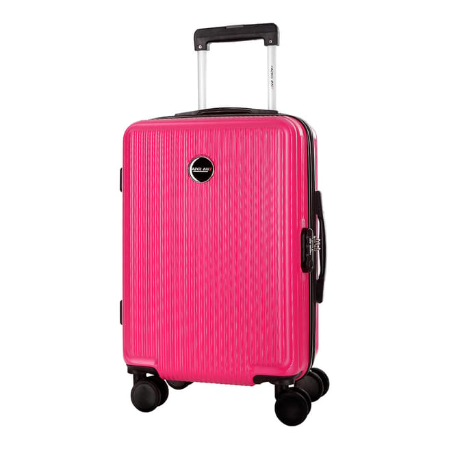Travel One Fuchsia Armada 8 Wheel Suitcase 49cm