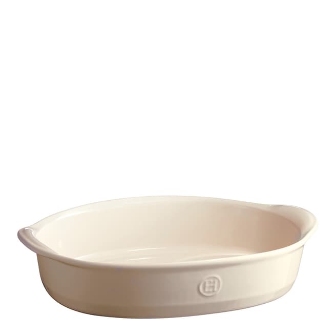 Emile Henry 3 Piece Cream Oval Baking Dish Set, 35cm