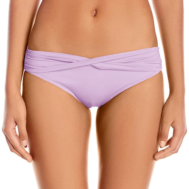 Seafolly Lilac Twist Band Hipster Brief