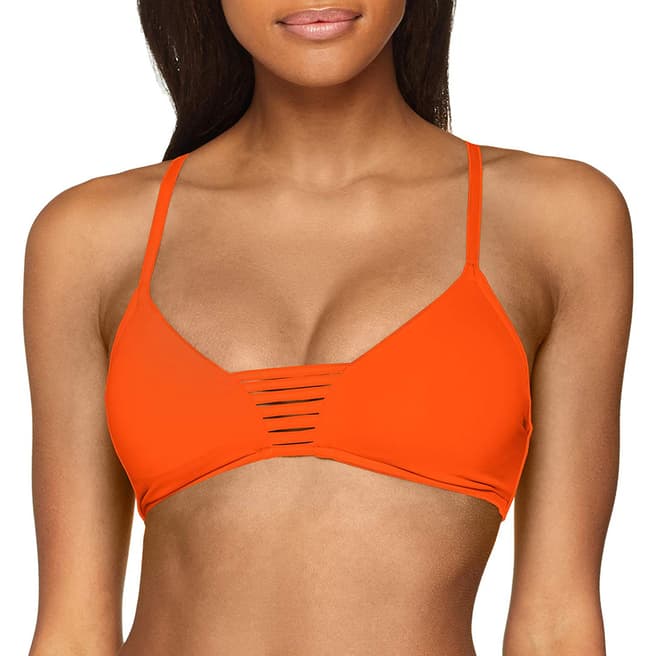 Seafolly Tangelo Multi Rouleau Active Bralette Top