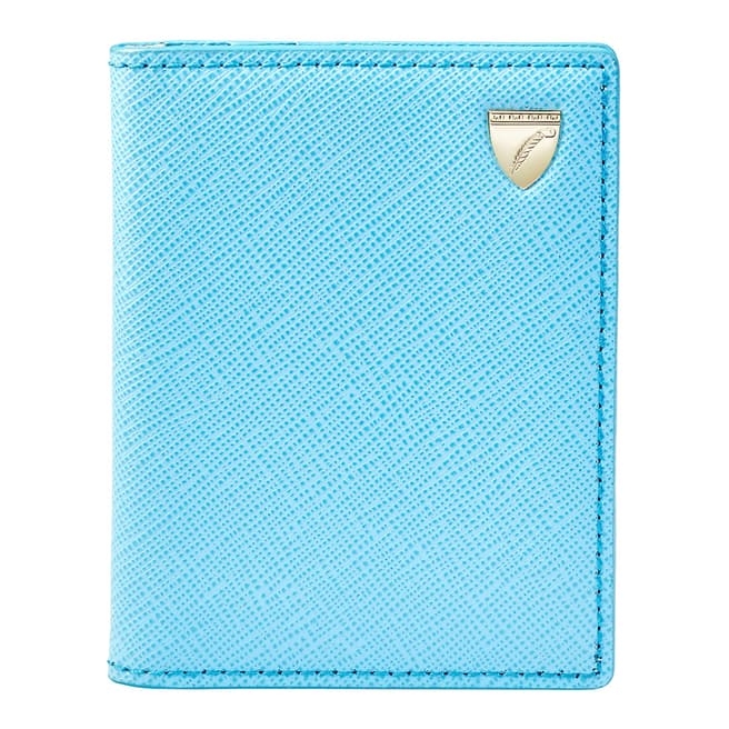 Aspinal of London Bright Blue ID & Travel Card Case