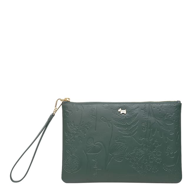 Radley Forest Botanical Floral Embossed Pouch